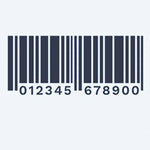 Design del tatuaggio semi-permanente Barcode di INKON – illustrazione di codice a barre con numeri, pezzo ribelle, 2 x 2 in (5x5cm), disponibile su inkon.co