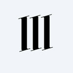 Design del tatuaggio semi-permanente Bold Roman Numeral di INKON – illustrazione di tipografia blackwork di numero romano, 2 x 2 in (5x5cm), disponibile su inkon.co