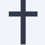 Design del tatuaggio semi-permanente Classic Cross di INKON – illustrazione di croce, simbolo di fede senza tempo e solido, 2 x 2 in (5x5cm), disponibile su inkon.co